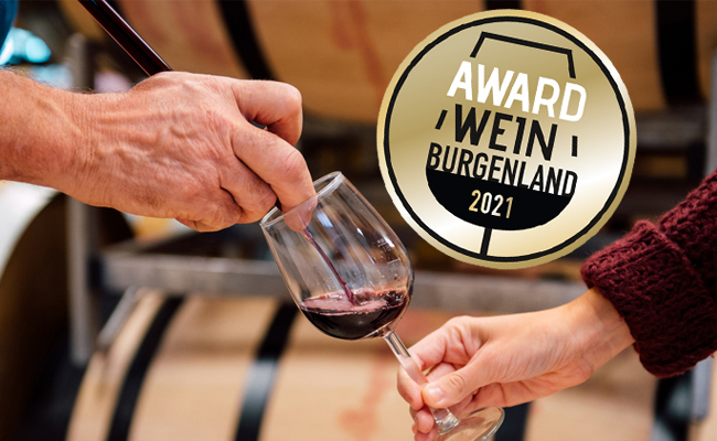 2x GOLD beim Wein Burgenland Award