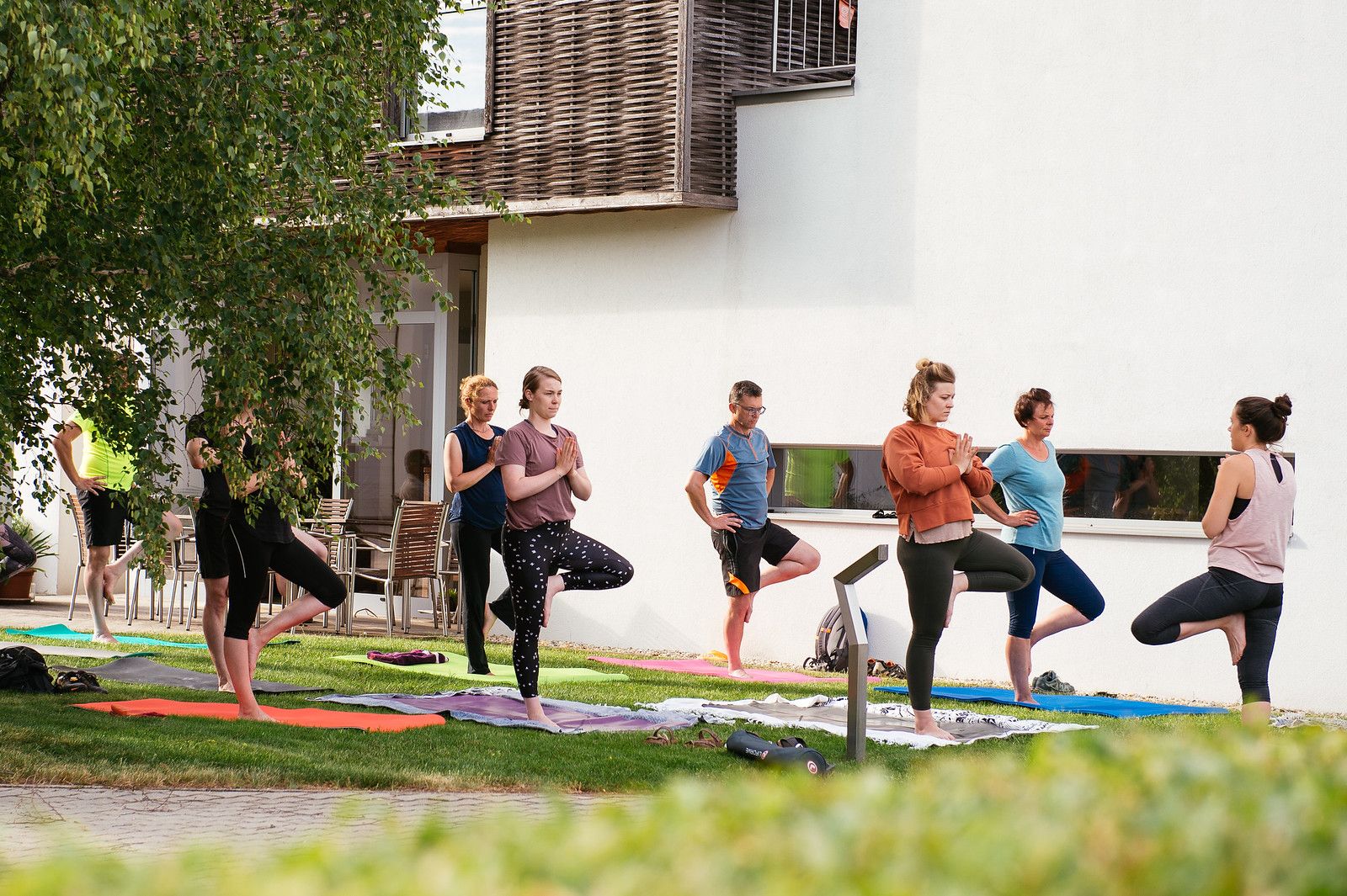 Yoga und Wein - Vino Vinyasa Yoga am Neusiedler See